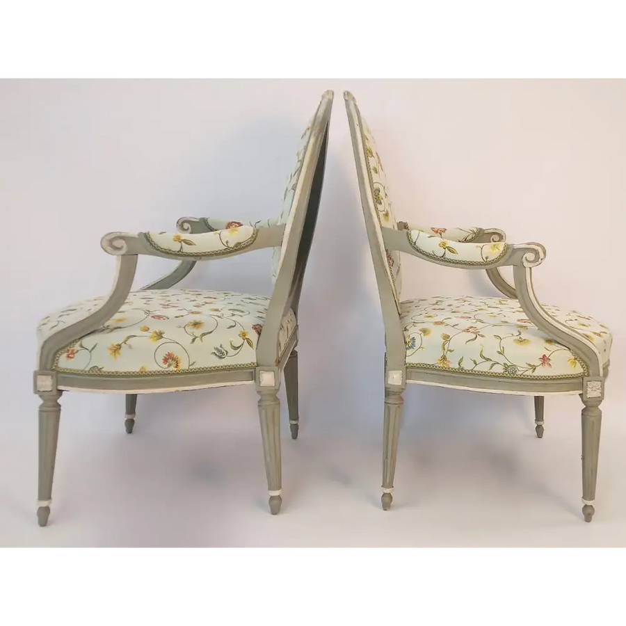 Paar Sessel Louis XVI ca. 1780 - Sessel