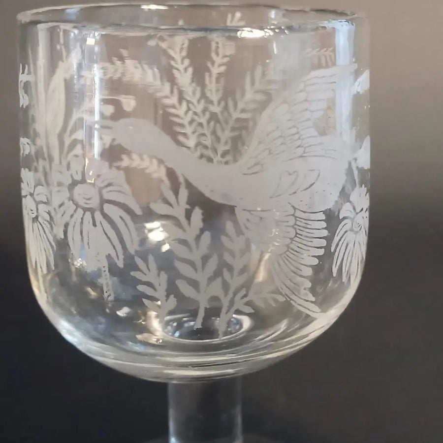Set aus 6 Rotweingläsern Frankreich um 1870 - Sammlerstücke