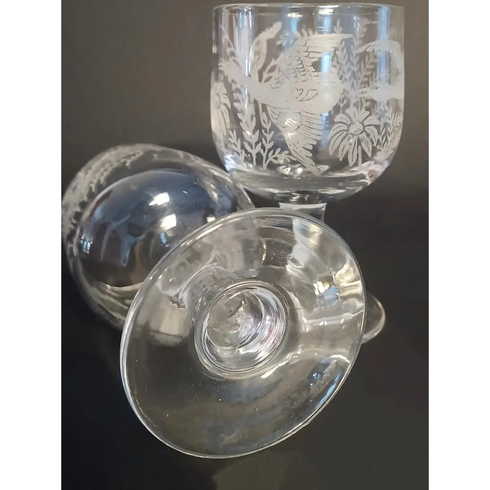 Set aus 6 Rotweingläsern Frankreich um 1870 - Sammlerstücke