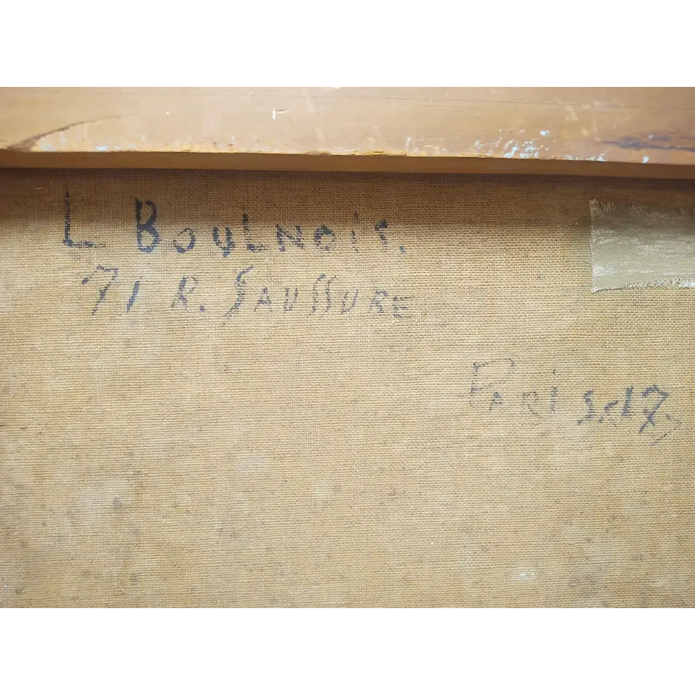 Segelschiff im Mondschein – Lucien Boulnois - Bilder
