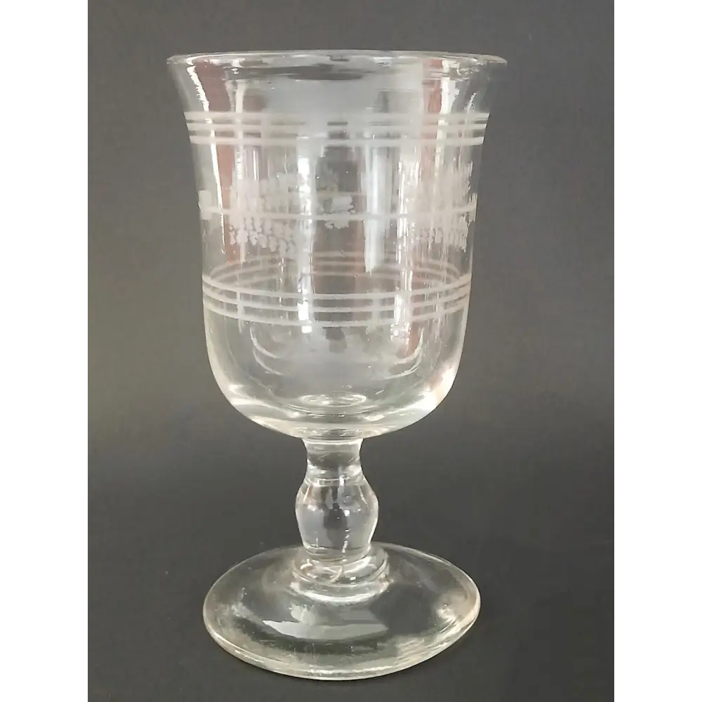 Set aus 11 Weingläsern in Tulpenform um 1860 - Sammlerstücke